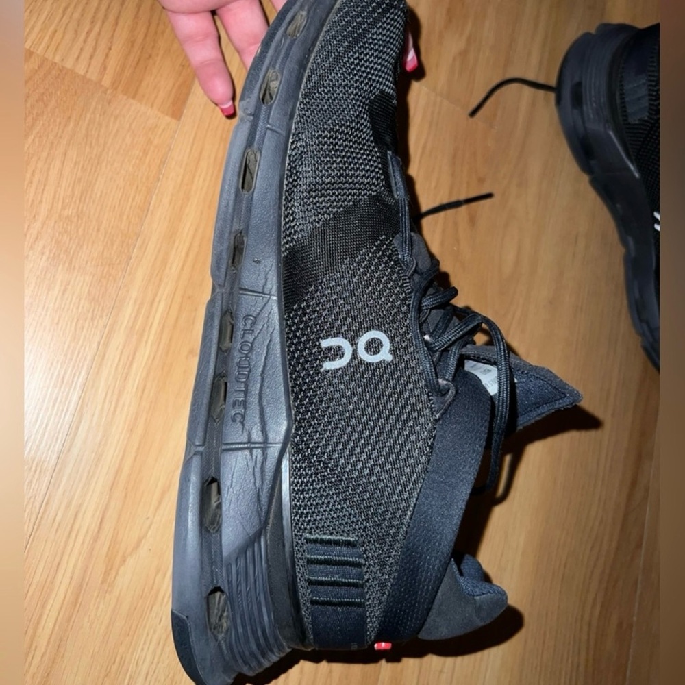 On Cloud CLOUD NOVA Running Men's Black Sneakers Men’s 9.5 women’s 11 - Picture 6 of 8
